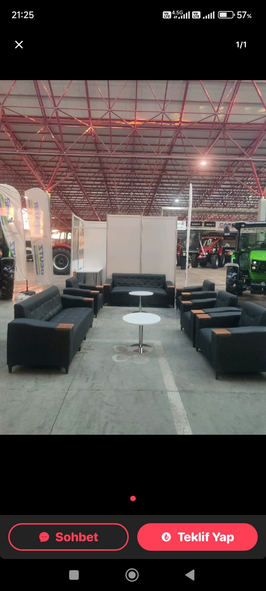 Ankara Fuar Malzeme Kiralama VIP Stand 2